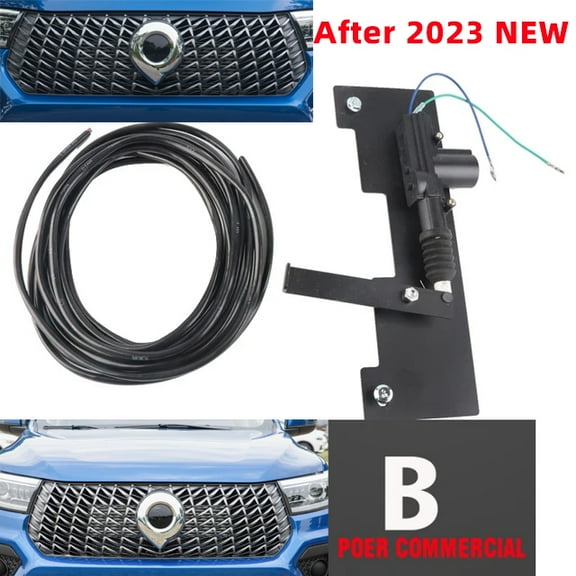 B After 2023 New - Auto Rear Door Security Lock, For GREAT WALL GWM POER, Electric Car Key, Remote Control