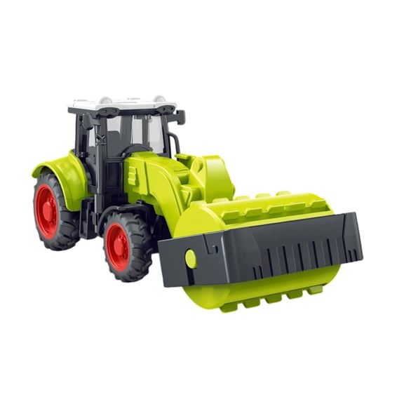 B Agricultural Tractor Inertial Toy Vehicle Engineering Truck For Kids Children Play Farm Model Construction Fun Drive