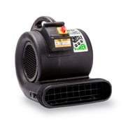 B-Air GP-1 1 HP Air Mover for Water Damage Restoration Carpet Dryer Floor Blower Fan, Black