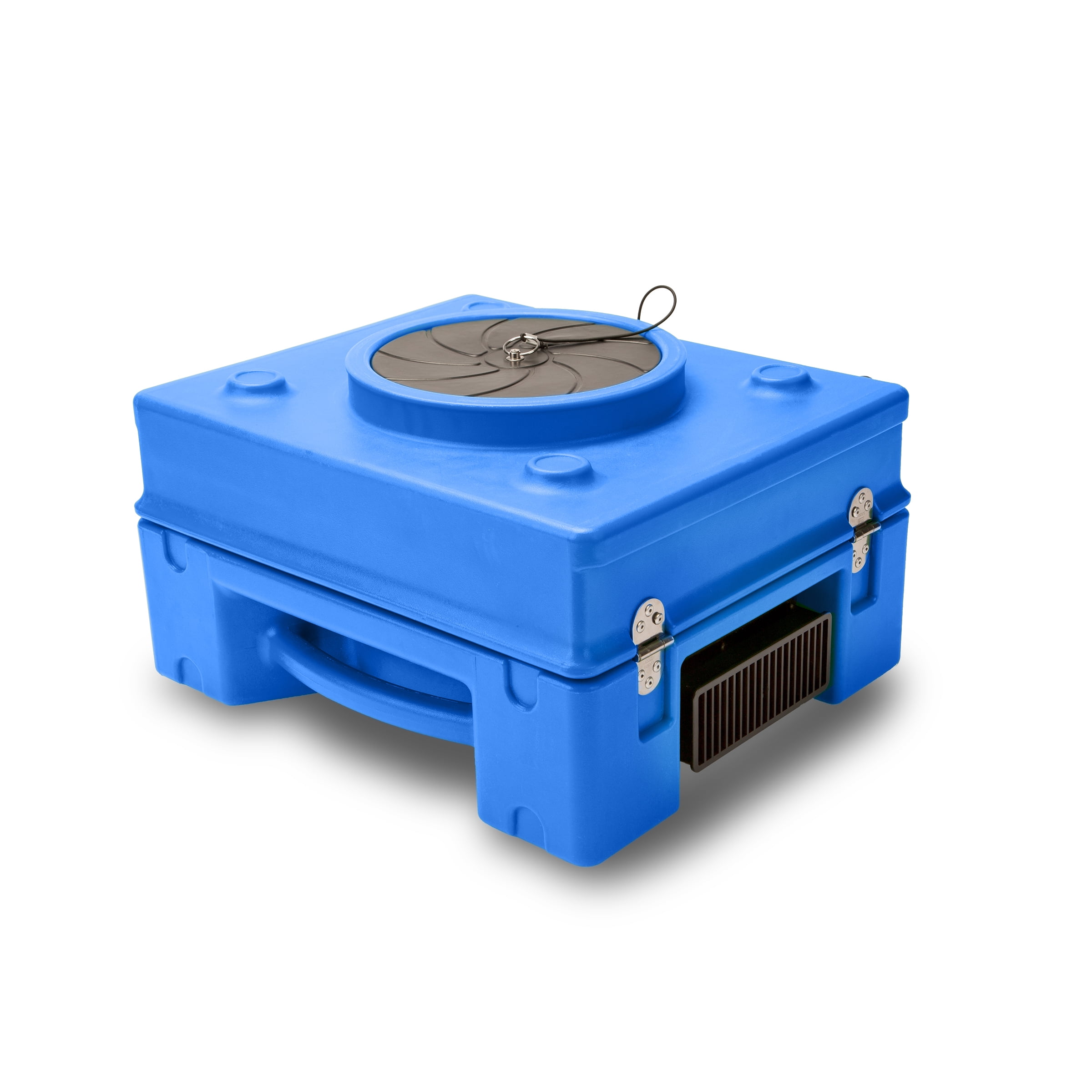 Blue HEPA Air Scrubber with Odor Absorbing Filter