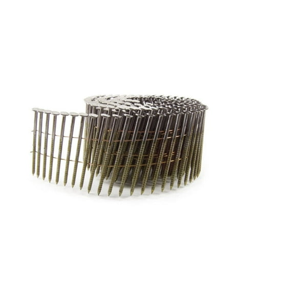 B And C Eagle 2-3/8 X .099 Wire Collated Ring Bright Coil Framing Nails 500Pc