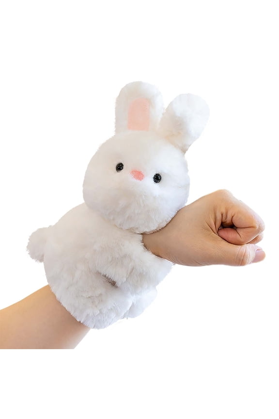 B Animals Slap Bracelets Plush Toys For Childrens Wrist Play, Cute Design With Soft Material For Comfortable Wear