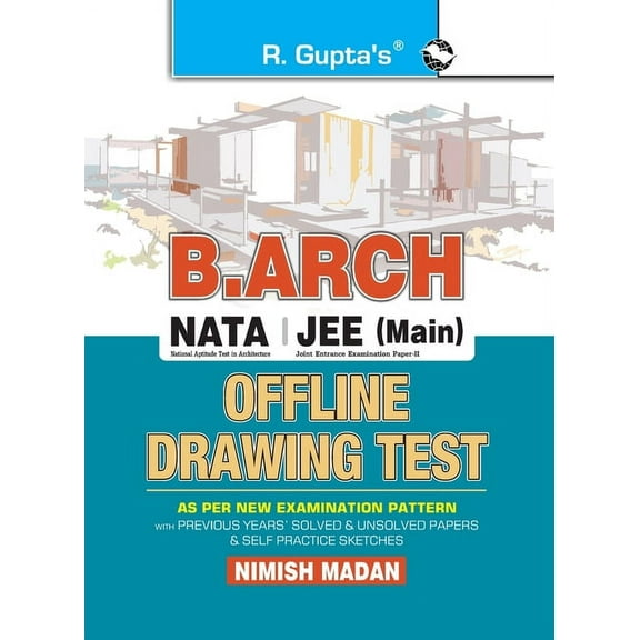 B. Arch/NATA/JEE (Main) Offline Drawing Test, (Paperback)