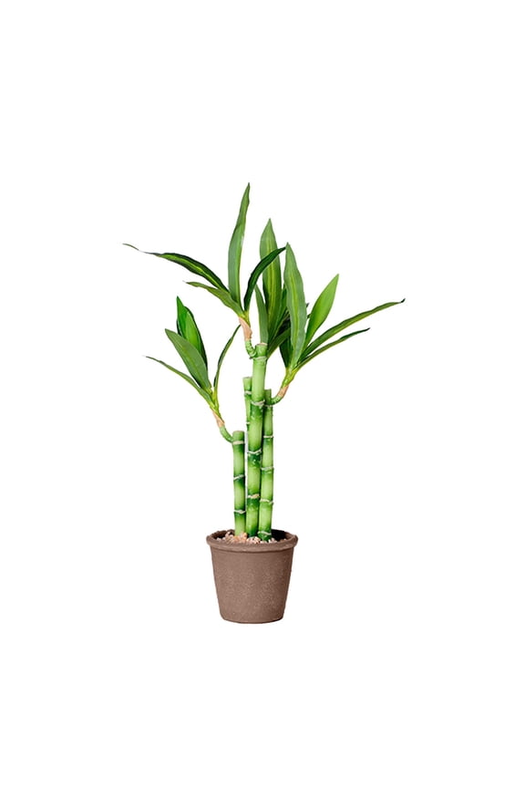 B Artificial Green Plants With Plastic Material And Realistic Design, Simulation Potted Plants For Home, Office, Hotel Lobby, Tabletop Decor, 17.72X3.54X3.54In 0.71Lb