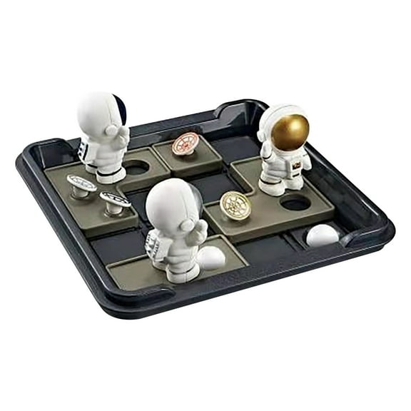 B Astronaut Balancing Stacking Game Logic Reasoning Training Interactive Family Board Activity Fine Motor Skill Development Puzzle Challenge Party Fun 9.8 Inches