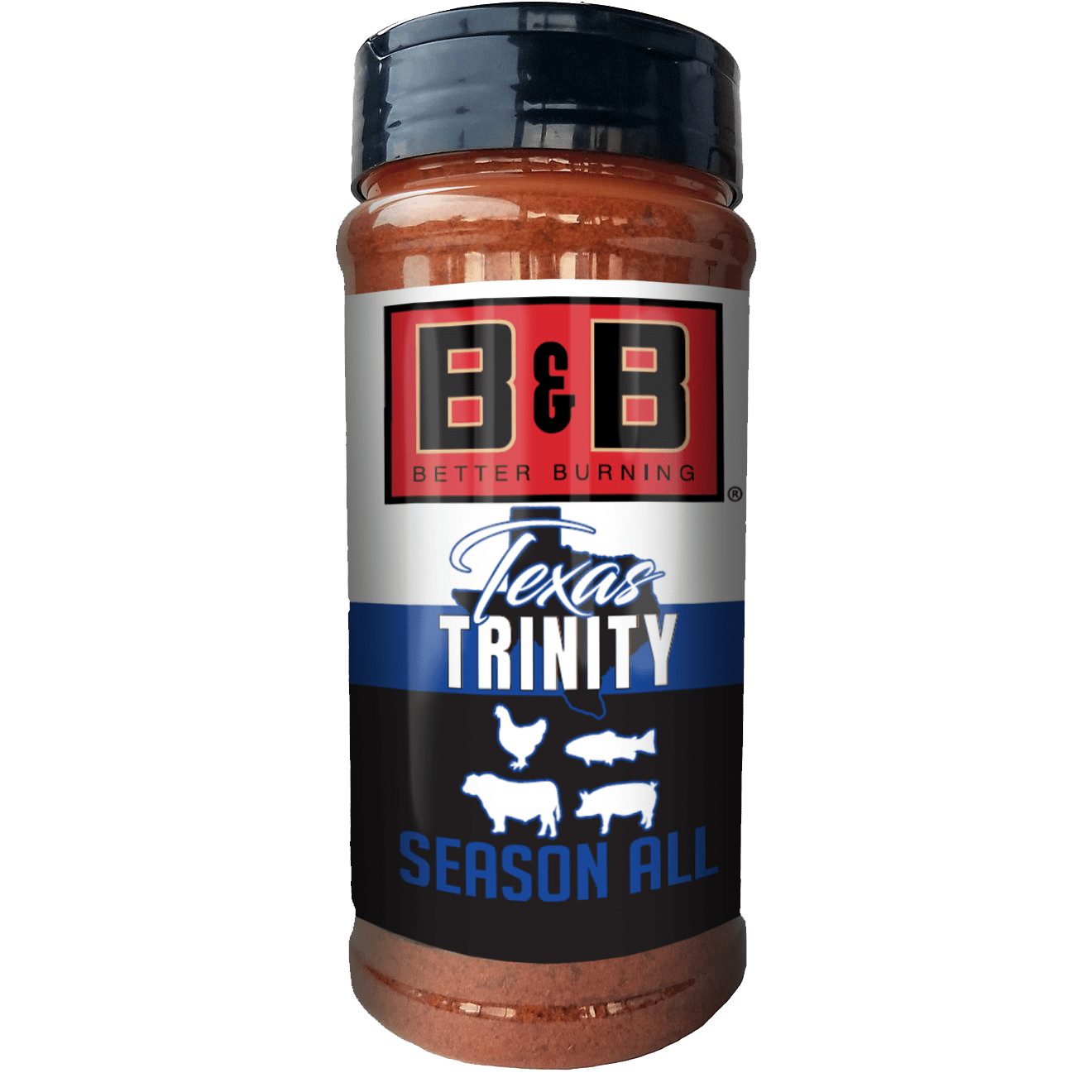B&B 6 X 8.6 OZ. TEXAS TRINITY SEASONING