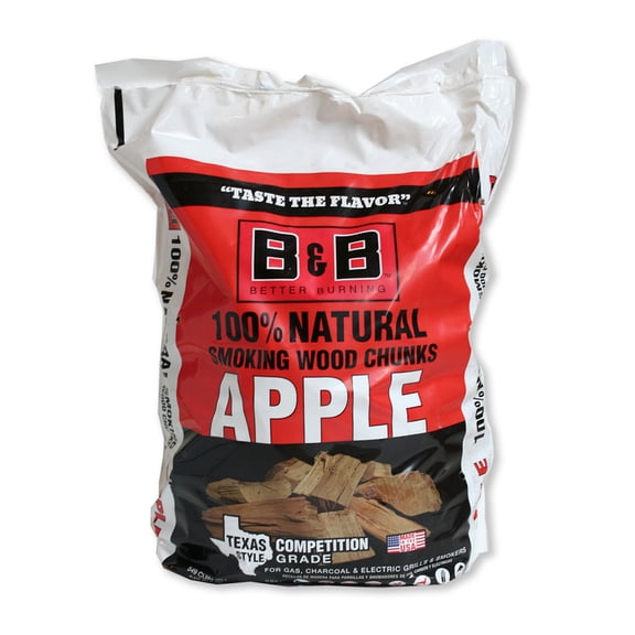 B&B WOOD CHNKS APPLE 549CUIN