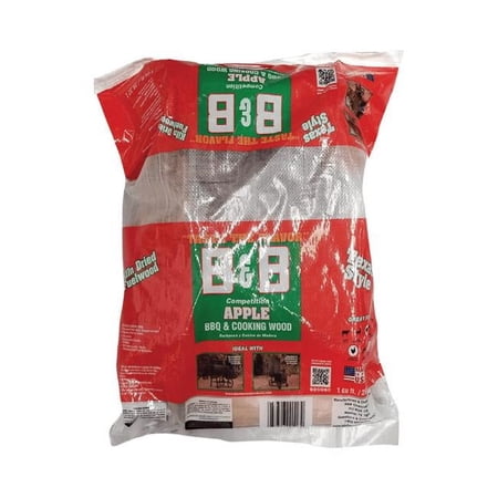 B&B Charcoal Apple Grill Wood Apple Cooking Logs, 1 cu. ft.