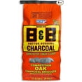 thumbnail image 1 of B&B Charcoal Slow Burning Oak Charcoal Briquettes with All Natural Smoky Flavoring for Grills, Barbecues, and Pitmaster Competitions, 17.6 Pounds - SET OF 4, 1 of 1