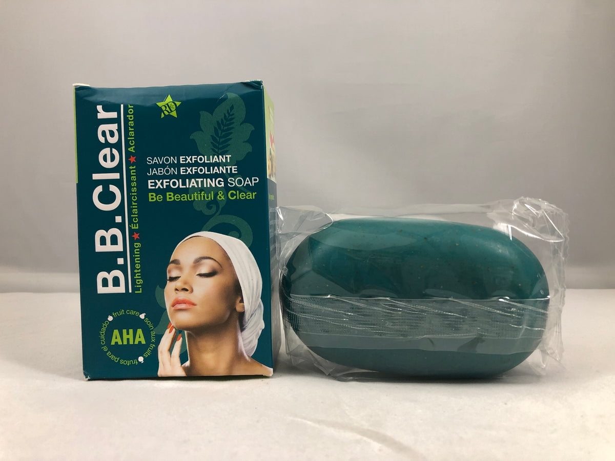 B.B Clear Exfoliating Soap With AHA 6.70oz - Walmart.com