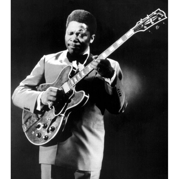 B.B. King And Lucille Live In Concert History (18 x 24)