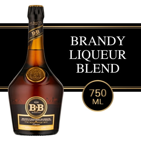 B&B Liqueur by Benedictine, 750 mL Bottle, ABV 40%