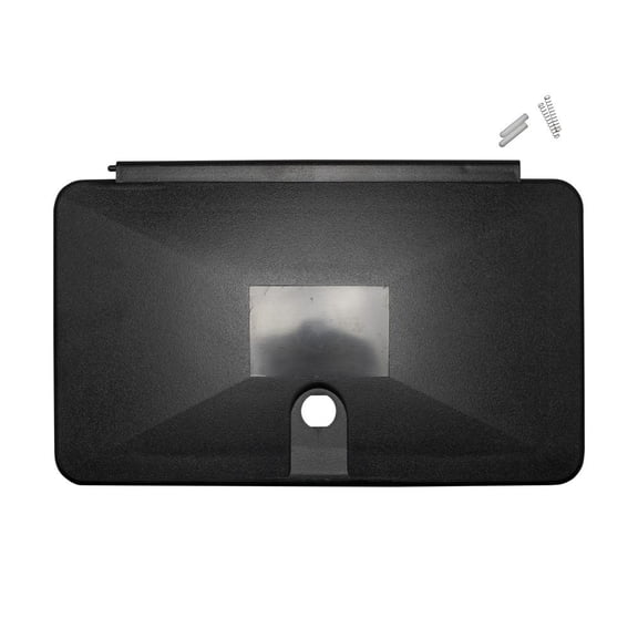 B&B Molder Replacement Hatch Door for 7-1/4" X 11-7/8"  Door, Black, Lock not included
