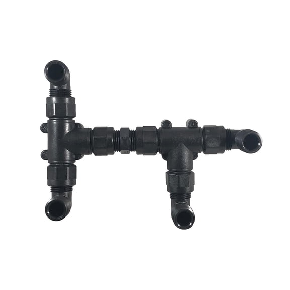 B&B Molders Dual Diverter Valve #9 for RV Nautilus Panels