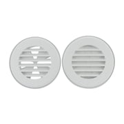 B&B Molders RV Camper 4 Thermovent with Damper, White