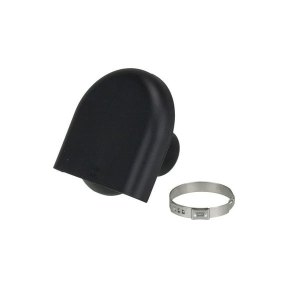 B&B Molders RV Power/Horseshoe Vent, Black