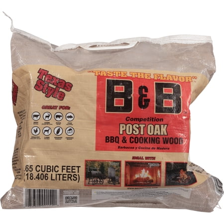 B&B Post Oak BBQ & Cooking Wood 1 ea