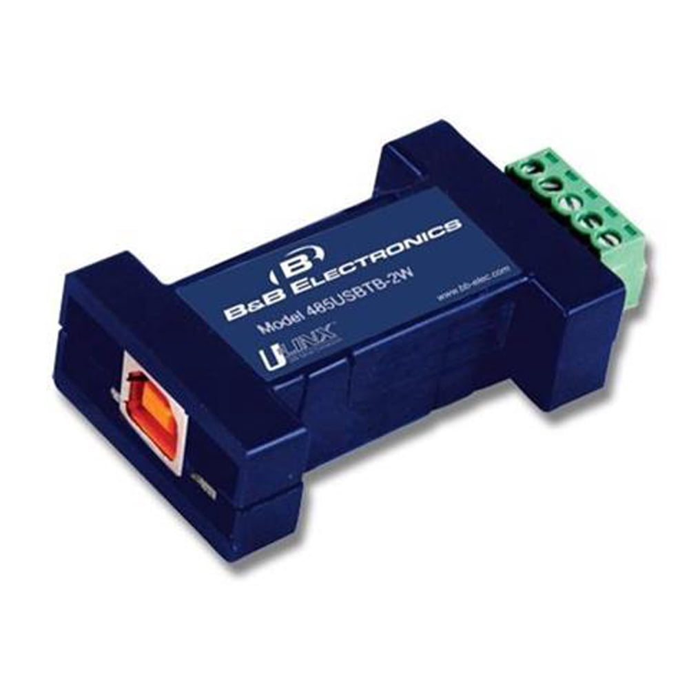 B&B SmartWorx 485USBTB-2W High Retention USB to RS-485 TB Converter -  Walmart.com