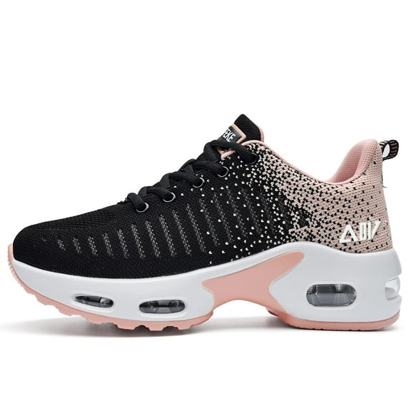 B BESUNEW Women Fashion Lightweight Sports Walking Sneakers Breathable Gym Jogging Running Tennis Shoes US 5.5-11