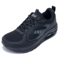 thumbnail image 1 of B BESUNEW Women's Plantar Fasciitis Orthotic Shoes Wide Toe Box Arch Support Walking Sneakers Black US 10, 1 of 8