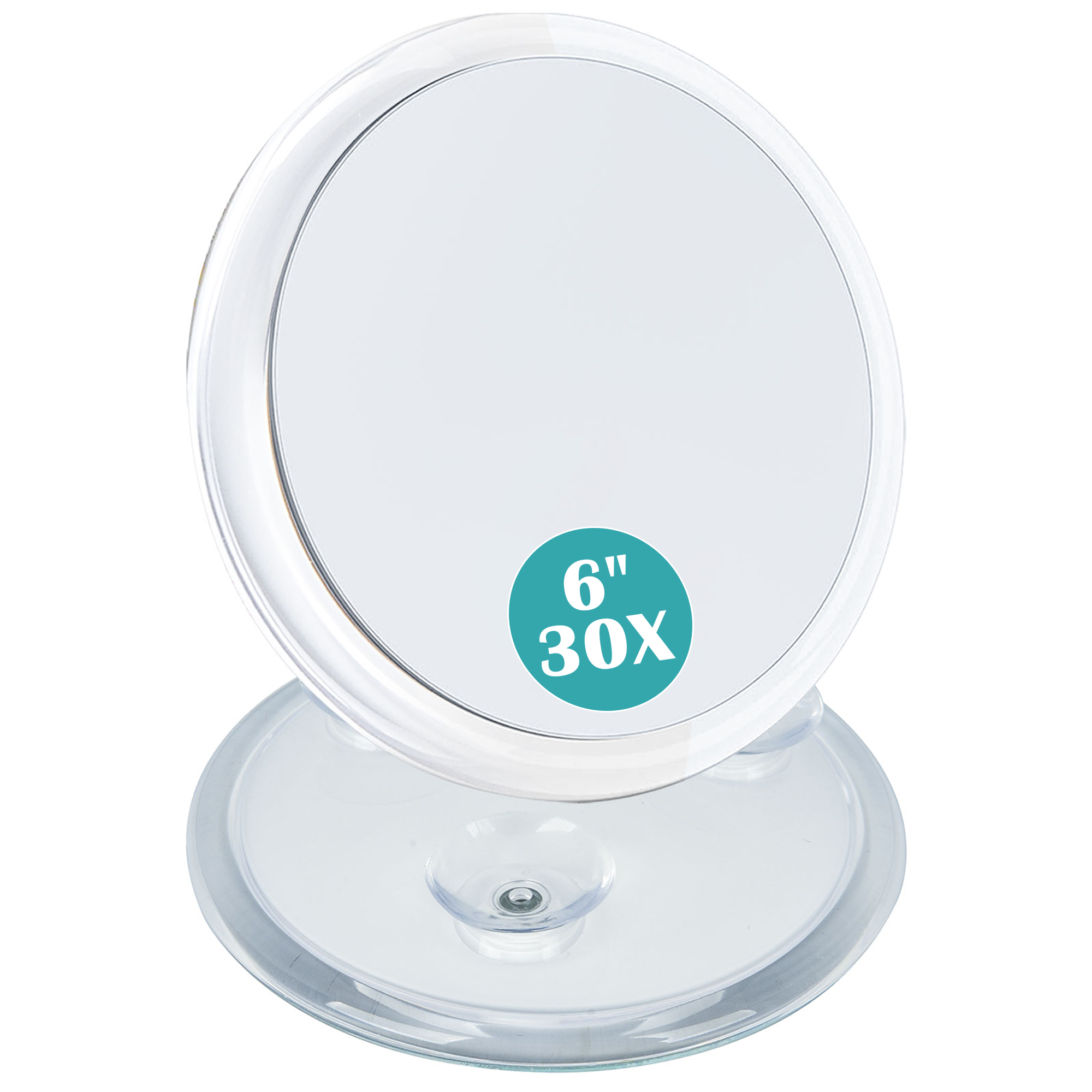 30X Makeup Magnifying Mirror, Large 30X Travel Magnified Mirror, Handheld 30X Magnification