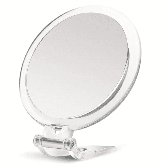 B Beauty Planet 4 Inch 20X Magnifying Mirror, Two Sided Mirror, 20X/1X Magnification, Folding Makeup Mirror With Handheld/Stand