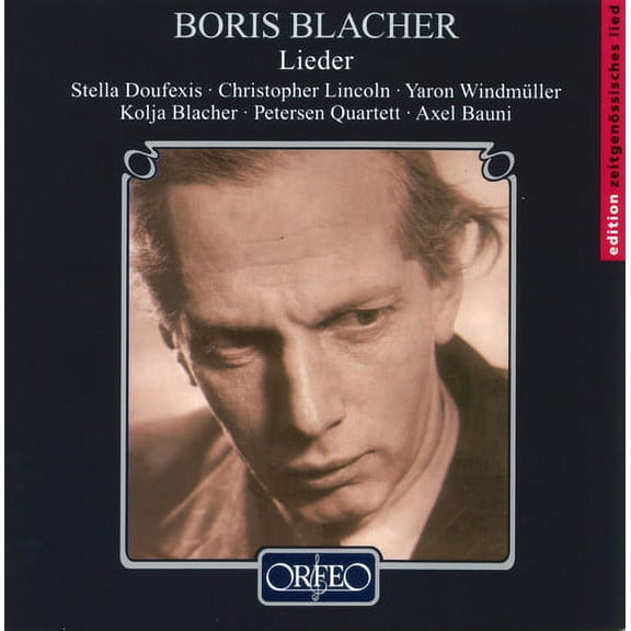 B. Blacher - Lieder - Music & Performance - CD