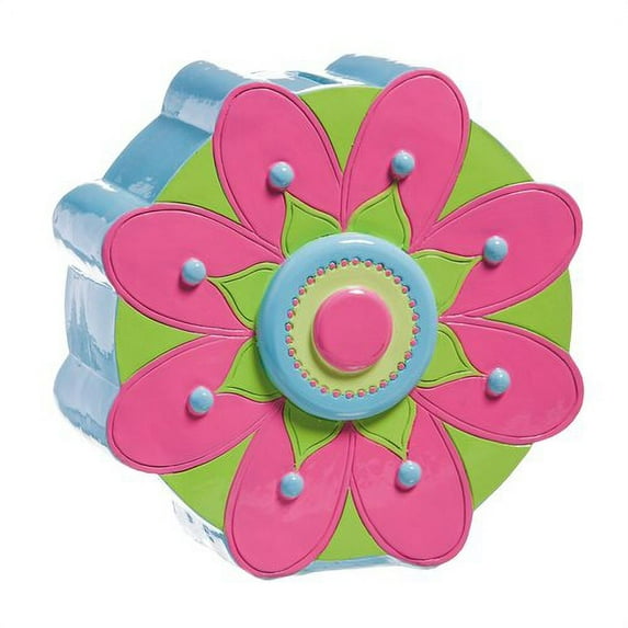 B Boutique 9Bb010 Resin Flower Bank, Multicolored