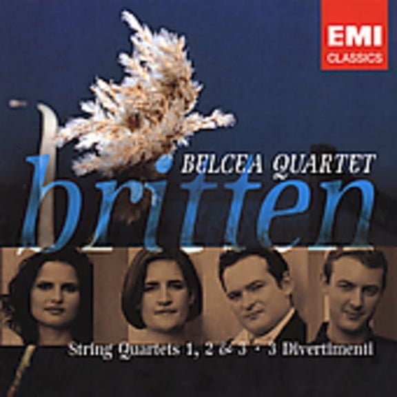 B. Britten - Britten: String Quartets No. 1, 2, 3; Three Divertimenti [CD]