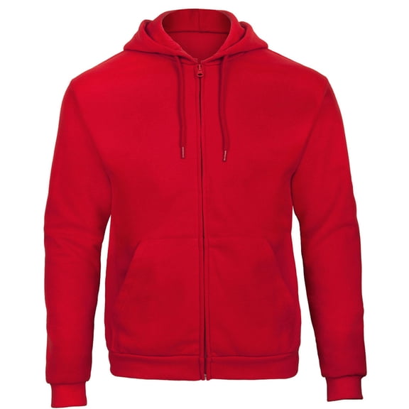 B&C Adults  ID.205 50/50 Full Zip Hooded Sweatshirt