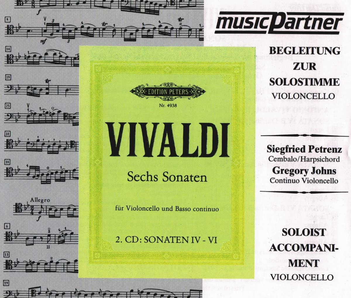B.C. Cello Cellosonaten IV-VI (CD)