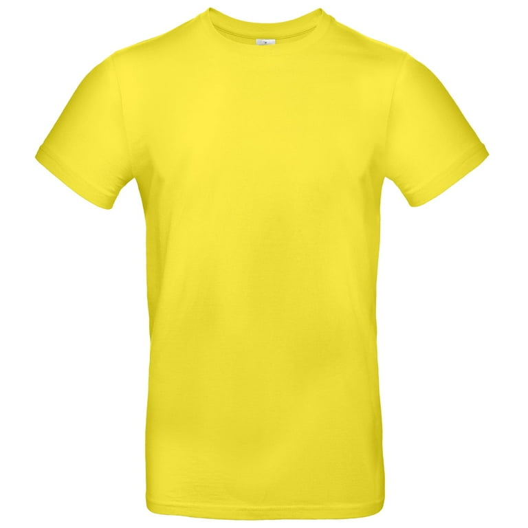 B C Collection Mens T Shirt XS Solar Yellow