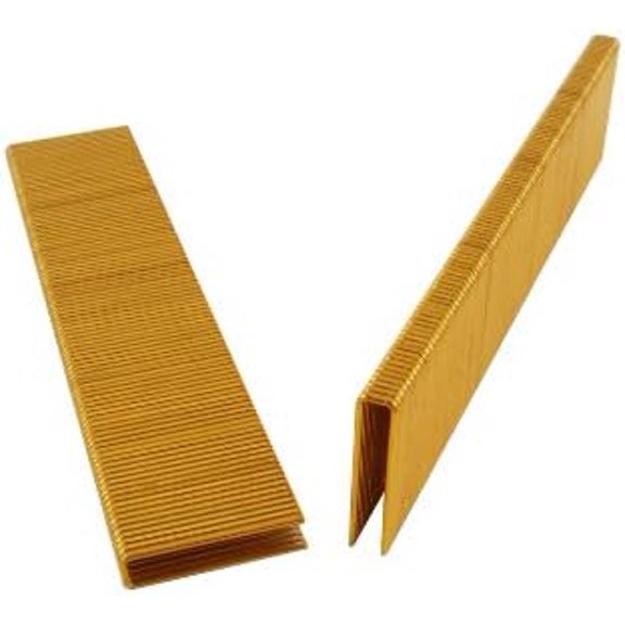 B&C Eagle 9025 1-Inch Length x 1/4-Inch Narrow Crown x 18 Gauge Galvanized Finish Staples (5,000 per box)$$Hardware