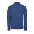thumbnail image 1 of B&C ID.001 Mens Long Sleeve Polo, 1 of 3