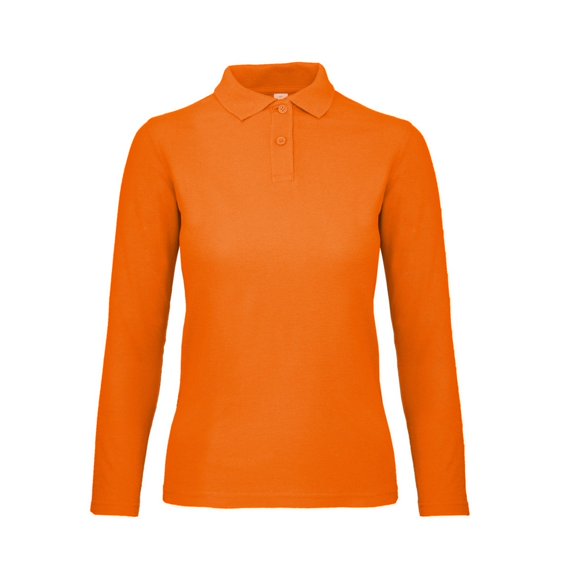 B&C ID.001 Womens Long Sleeve Polo