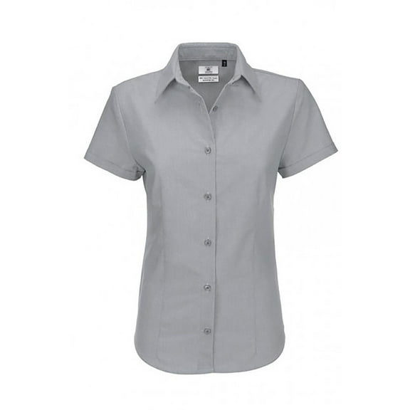 B&C Ladies Oxford Short Sleeve Shirt / Ladies Shirts