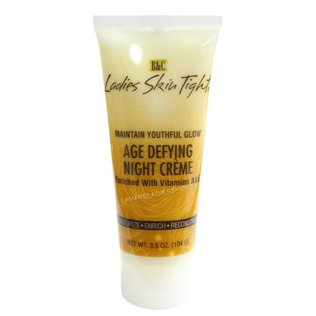 B&C Ladies Skin Tight Age Defying Night Creme, 3.5 OZ