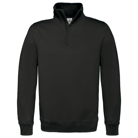 B&C Mens ID.004 1/4 Zip Sweatshirt