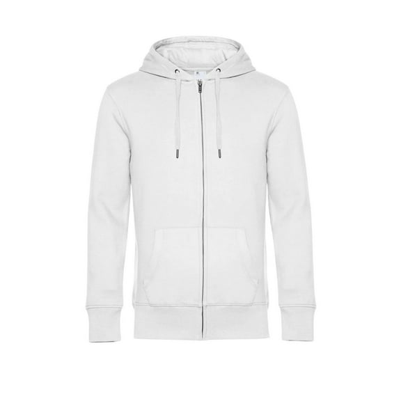 B&C Mens King Zipped Hoodie