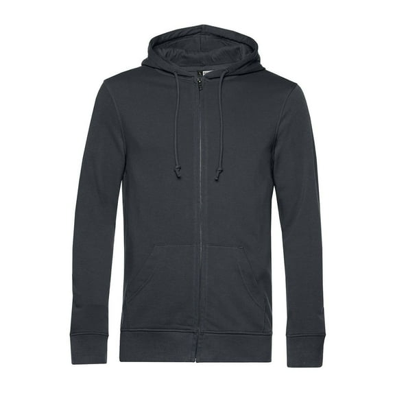 B&C Mens Zipped Hoodie