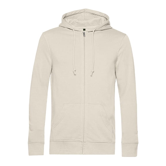 B&C Mens Zipped Hoodie