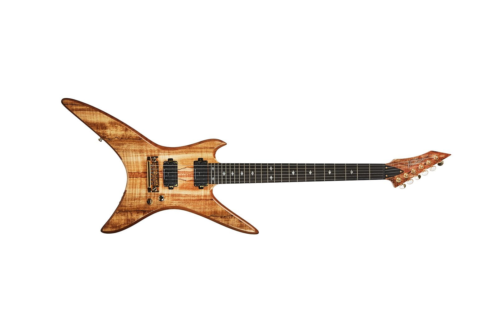 B.C. Rich Guitars Stealth Exotic Legacy Electric Guitar, Spalted