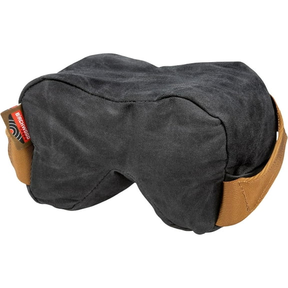 Birchwood Casey Steady-Shot Foxtrot Shooting Bag, Heavyweight Waxed Canvas, Black  BC-BAG-SSFMH