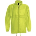 thumbnail image 1 of B&C Sirocco Mens Lightweight Windproof Water Repellent Anorak Jacket, 1 of 6