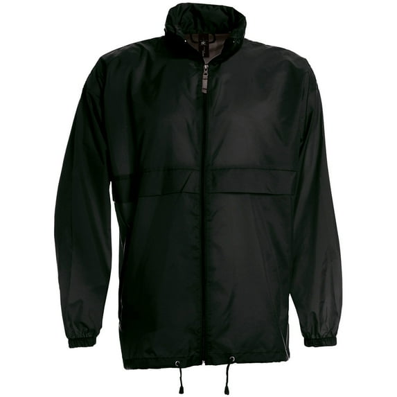 B&C Sirocco Mens Lightweight Windproof Water Repellent Anorak Jacket