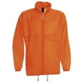 thumbnail image 1 of B&C Sirocco Mens Lightweight Windproof Water Repellent Anorak Jacket, 1 of 5
