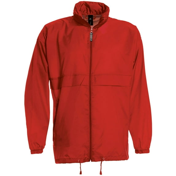 B&C Sirocco Mens Lightweight Windproof Water Repellent Anorak Jacket
