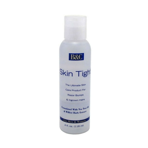 B&C Skin Tight 4Oz Regular For Razor Bumps & Ingrown Hair