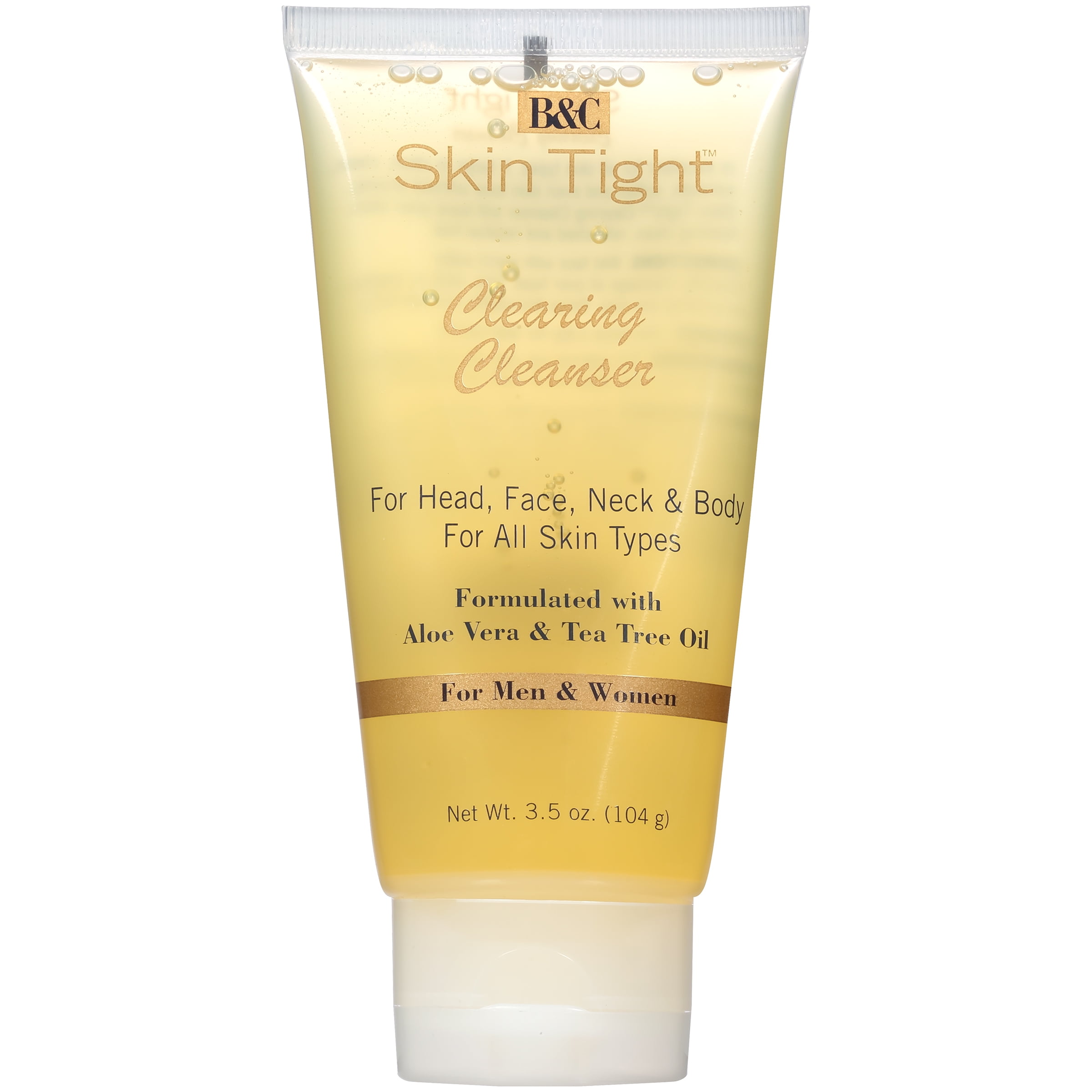 B&C Skin Tight Clearing Cleanser Tube for All Skin Type, 3.5