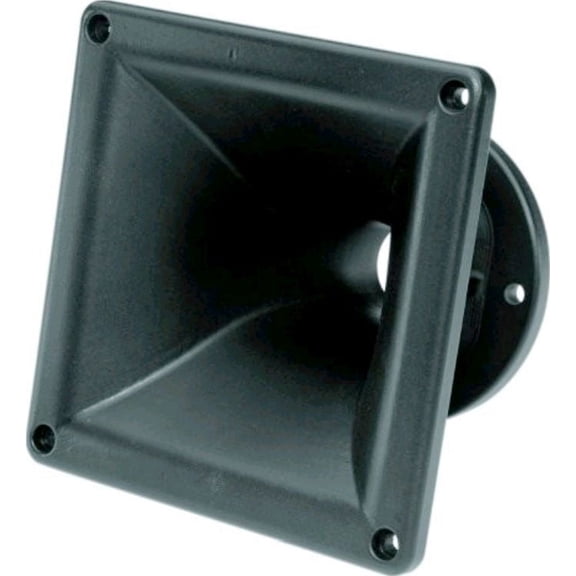 Horn Flare for 1-in Throat 90 Degrees x 60 Degrees nominal coverage 5.1-in x 5.1-in x 3.5-in